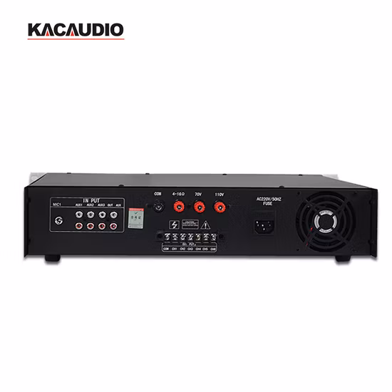Public Address Amplifier Bluetooth 6 Zones PA System Power Amplifier with Individual Volume Control