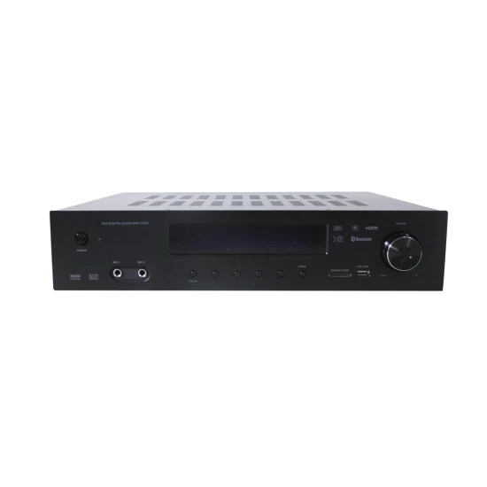 5.1-Kanal-Digital-Audio-Video-Verstärker/Stereo-Audio-Verstärker-Receiver, 500 W HiFi-Zweikanal-Sound-Receiver USB, SD-Karte